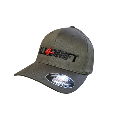 Cap All4Drift FLEXFIT szürke (S/M, L/XL)